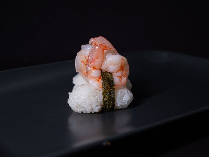 nigiri de langostinos